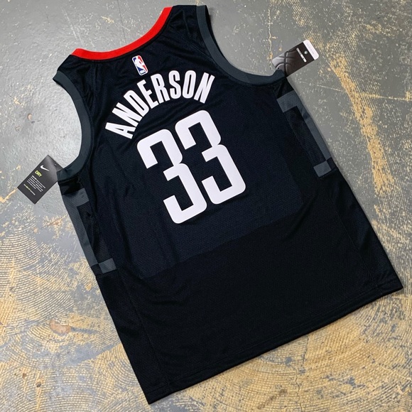 Nike Ryan Anderson Houston Rockets Swingman Jersey 877206-011 48 Large NBA - Picture 2 of 7